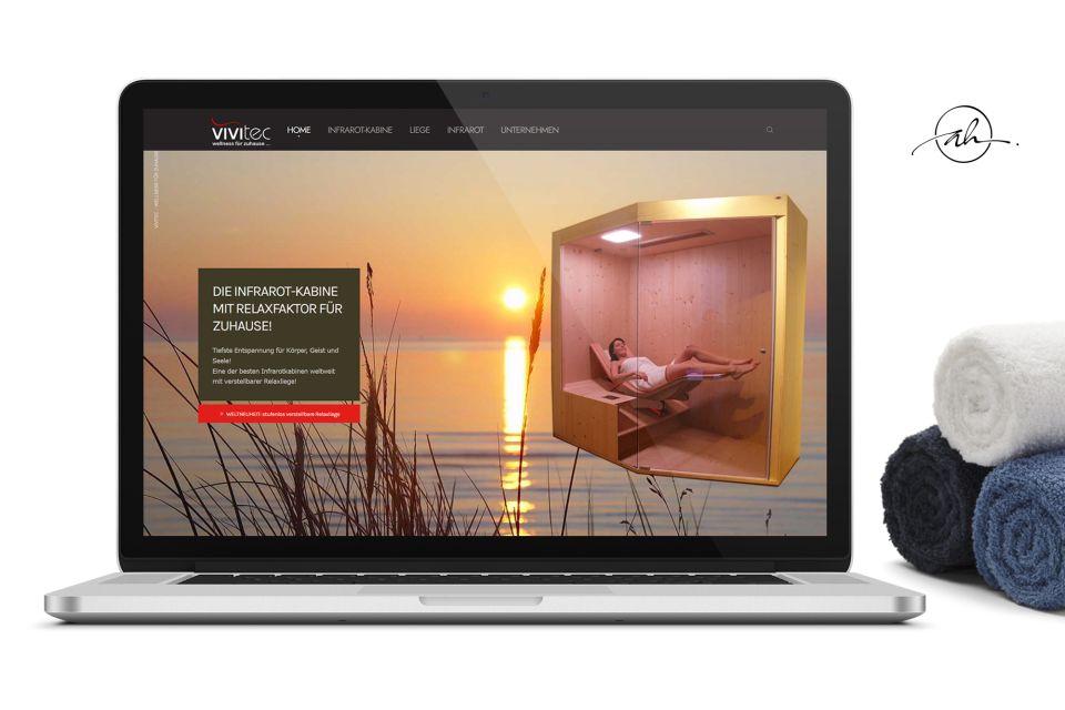 Vivitec Infrarot Wärme Kabinen und Liegen